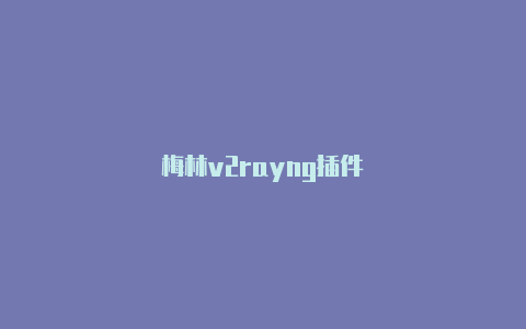 梅林v2rayng插件-v2rayng