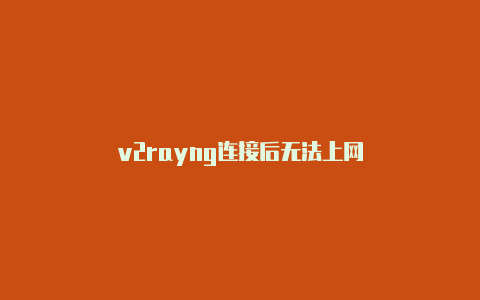 v2rayng连接后无法上网-v2rayng